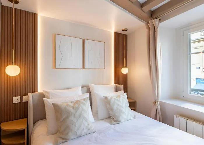 아파트 Louvre - Rivoli - Designer - Sleeps 3p *