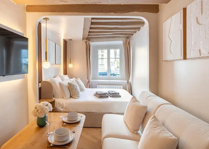 아파트 Louvre - Rivoli - Designer - Sleeps 3p *